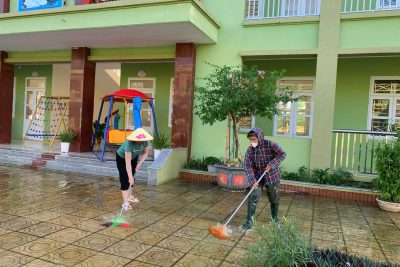 Phòng chống một số bệnh mùa xuân cho trẻ Mầm non
