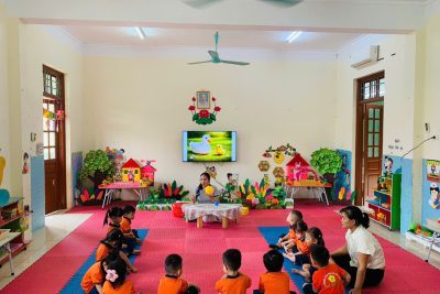 Kiểm tra nội bộ tháng 3/2026 Giáo viên Nguyễn Thị Hòa – Lớp G2 Toán: Nhận biết To – nhỏ